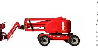 Knuckle Boom 14m / 45ft — Diesel