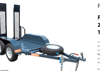 Plant Trailer 2T