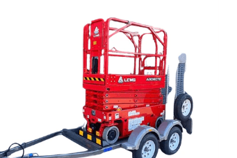 Scissor Lift 5.8m / 19ft w/ EWP Trailer — Electric